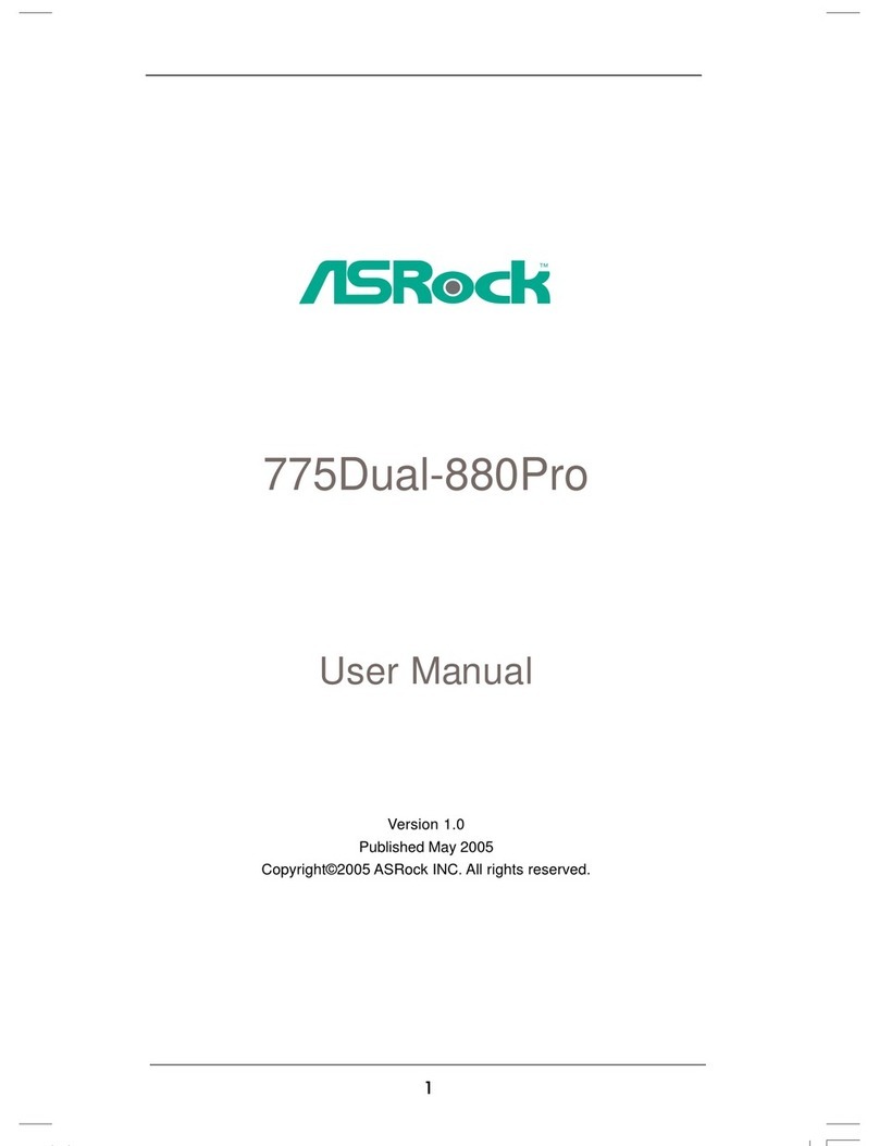 ASROCK 775Dual-880Pro User manual