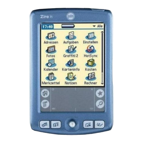 Palm PalmOne Zire 71 User manual