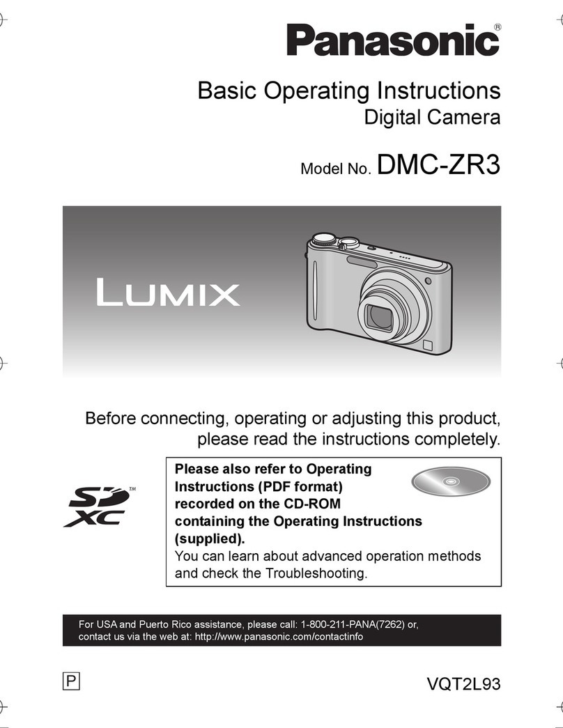 Panasonic Lumix DMC-ZR3 Technical specifications Panasonic Lumix DMC-ZR3 Technical specifications