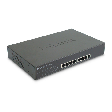 D-Link DES-2108 User manual D-Link DES-2108 User manual