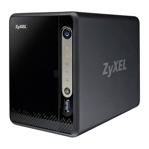 ZyXEL Communications NSA325 Installation and operating instructions
