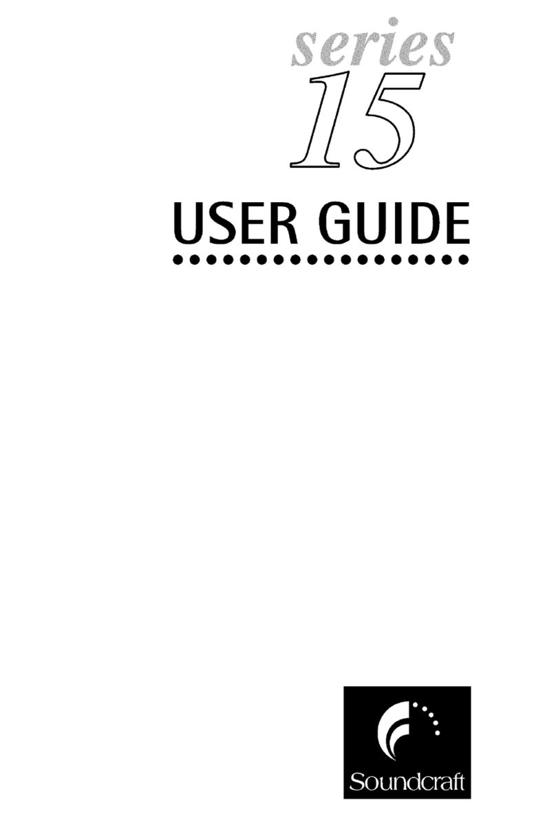 SoundCraft Series 15 User manual