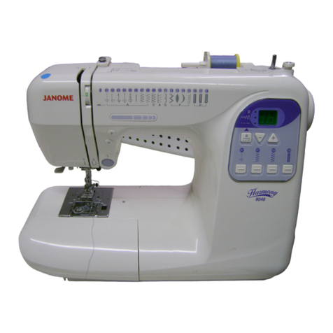 Janome 8048 User manual Janome 8048 User manual