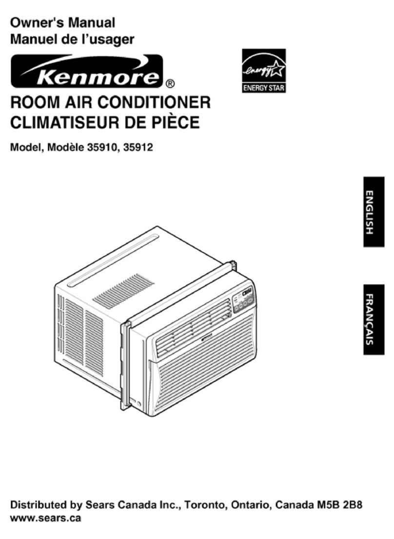 Kenmore 35910 User manual
