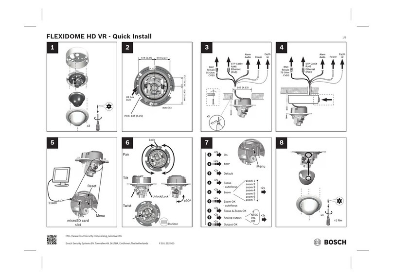 Bosch FLEXIDOME HD VR Instructions for use
