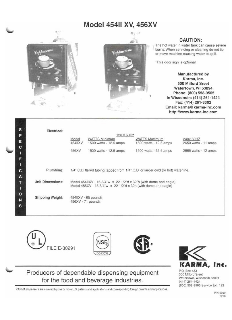Karma 454II XV User and installation guide
