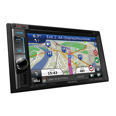 Kenwood DNX4150BT User manual