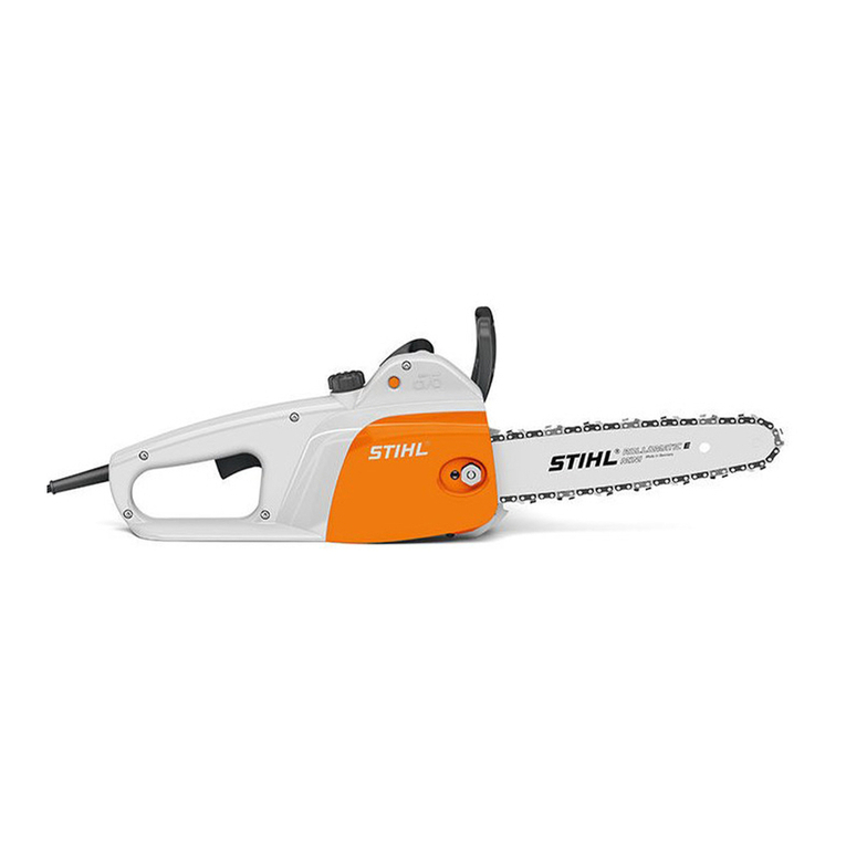Stihl MSE 140 User manual