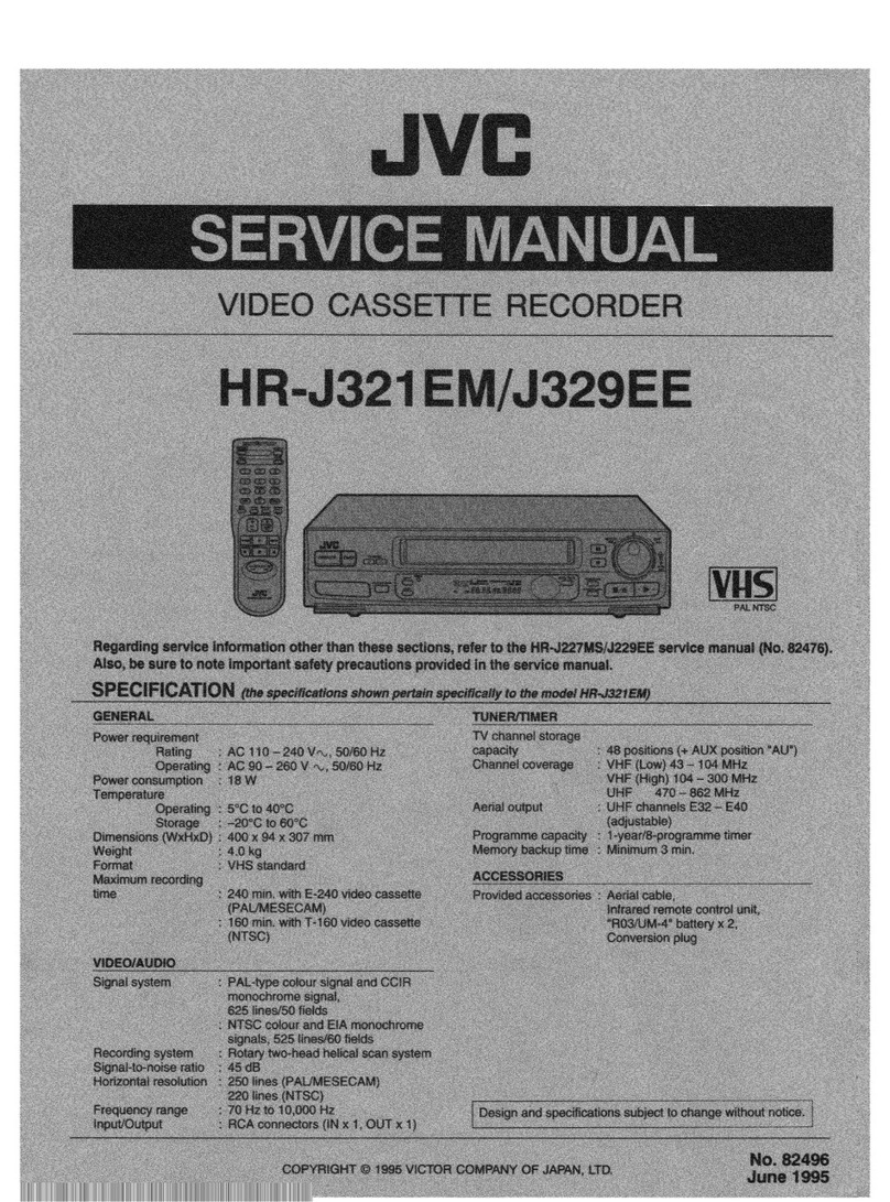 JVC HR-J321EM User manual