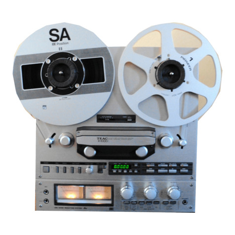Teac X-1000M Service manual