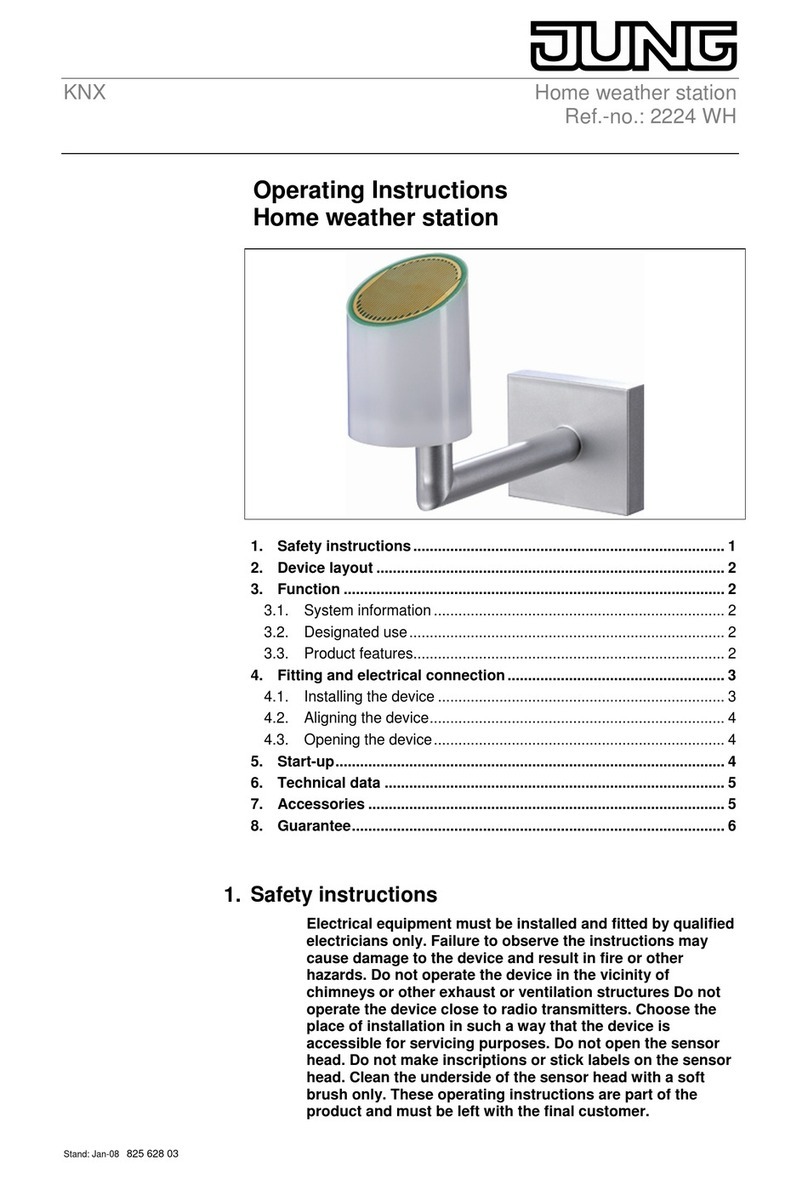 Jung KNX 2224 WH User manual