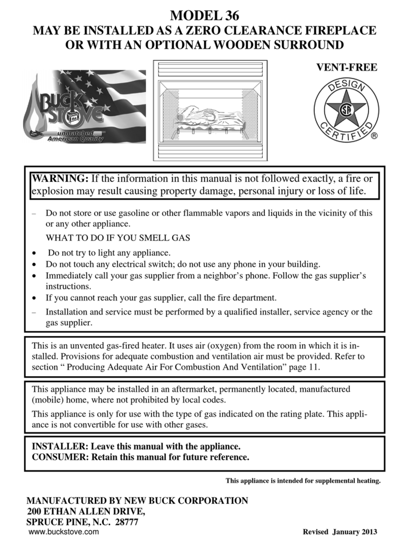 BuckMaster 36 User manual BuckMaster 36 User manual