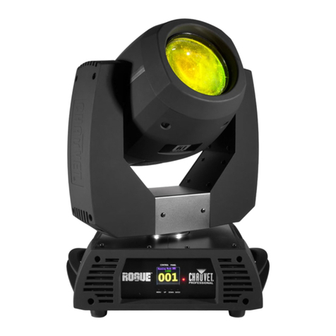 Chauvet Rogue r2 Beam User manual