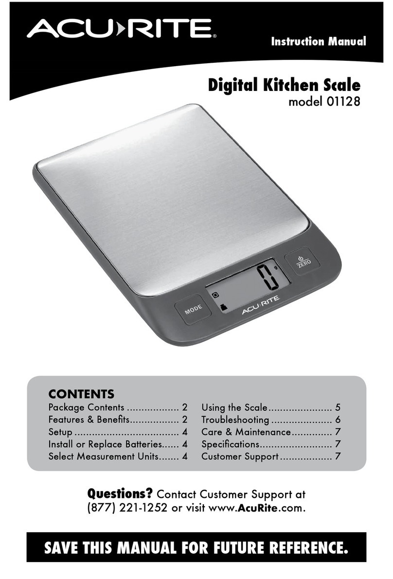 ACU-RITE 01128 instruction manual