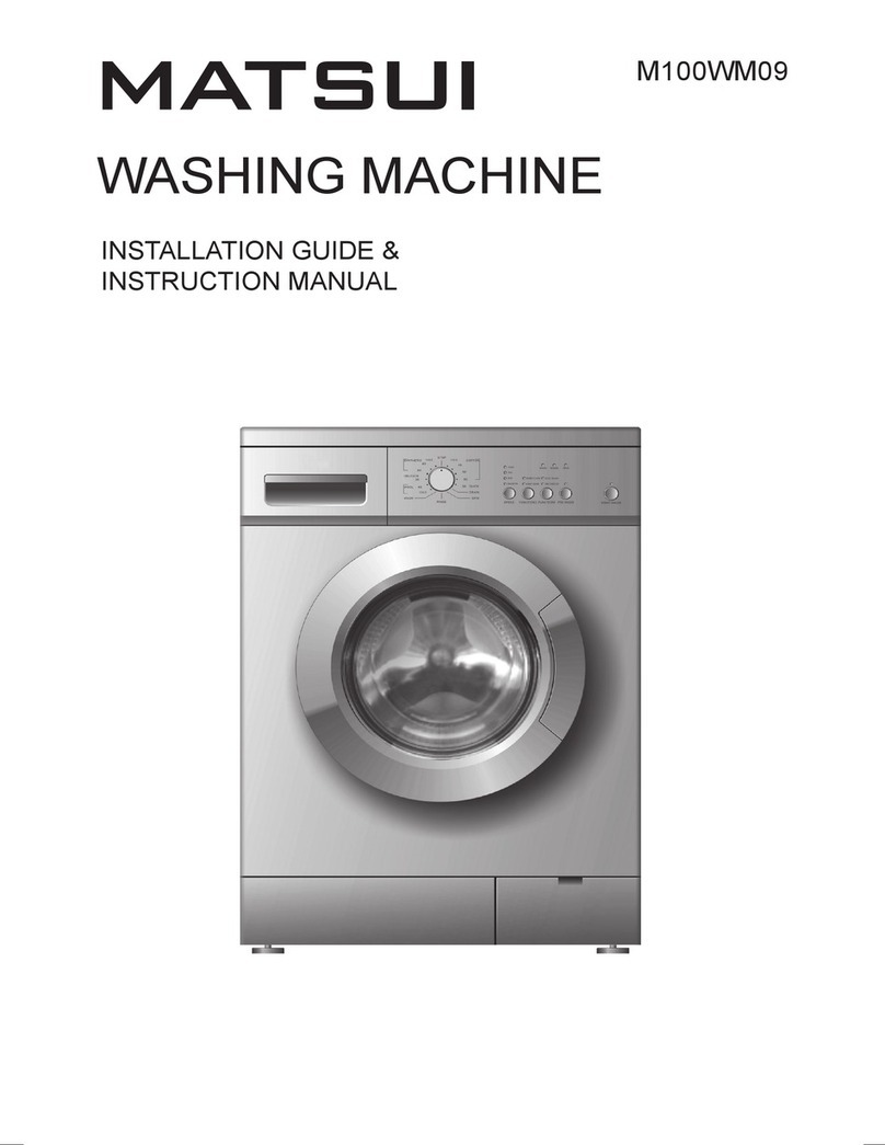 Matsui M100WM09 User manual