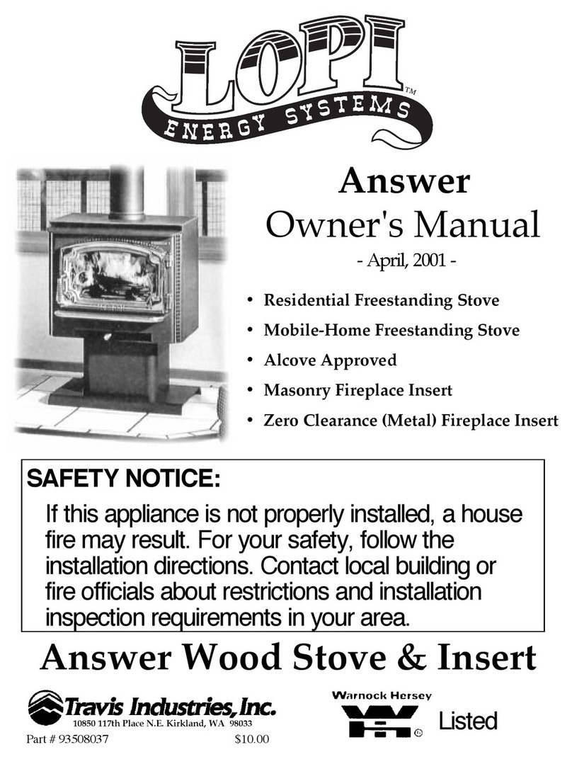 Lopi Answer User manual