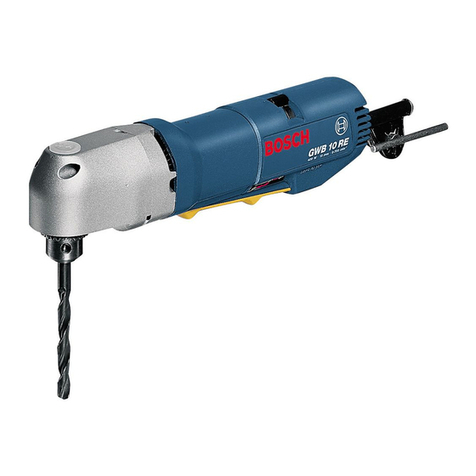 Bosch GWB 10 RE Professional Original instructions