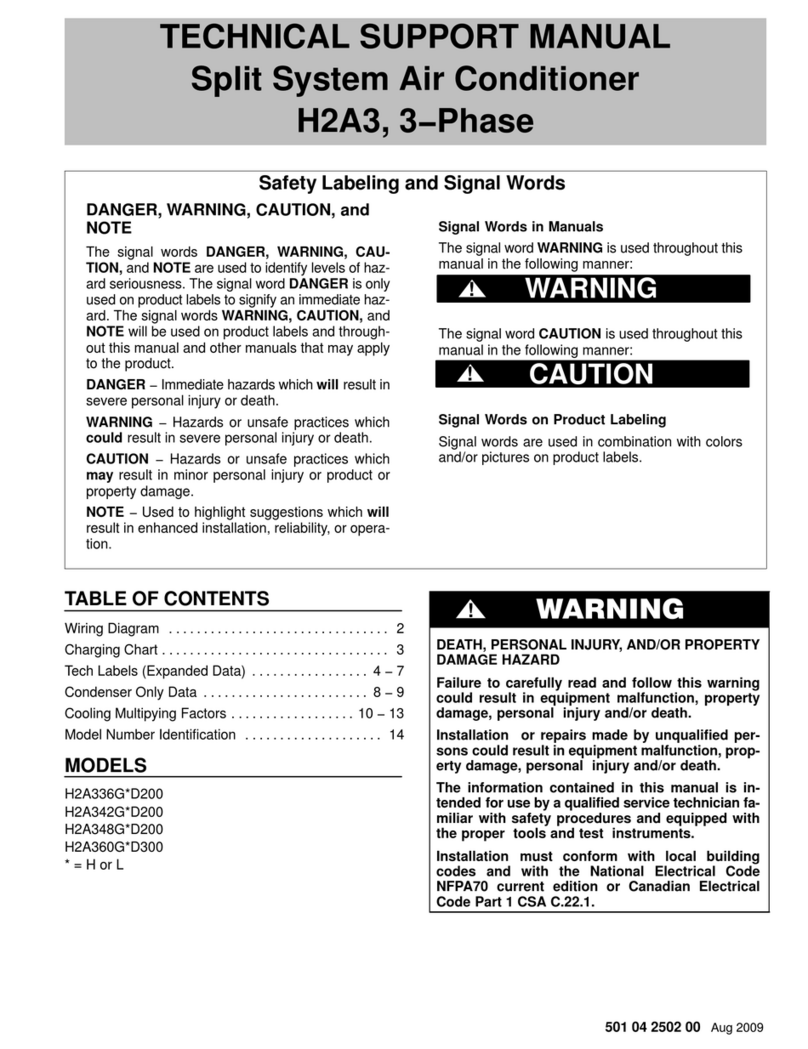 International comfort products H2A336G D200 series Installation instructions International comfort products H2A336G D200 series Installation instructions