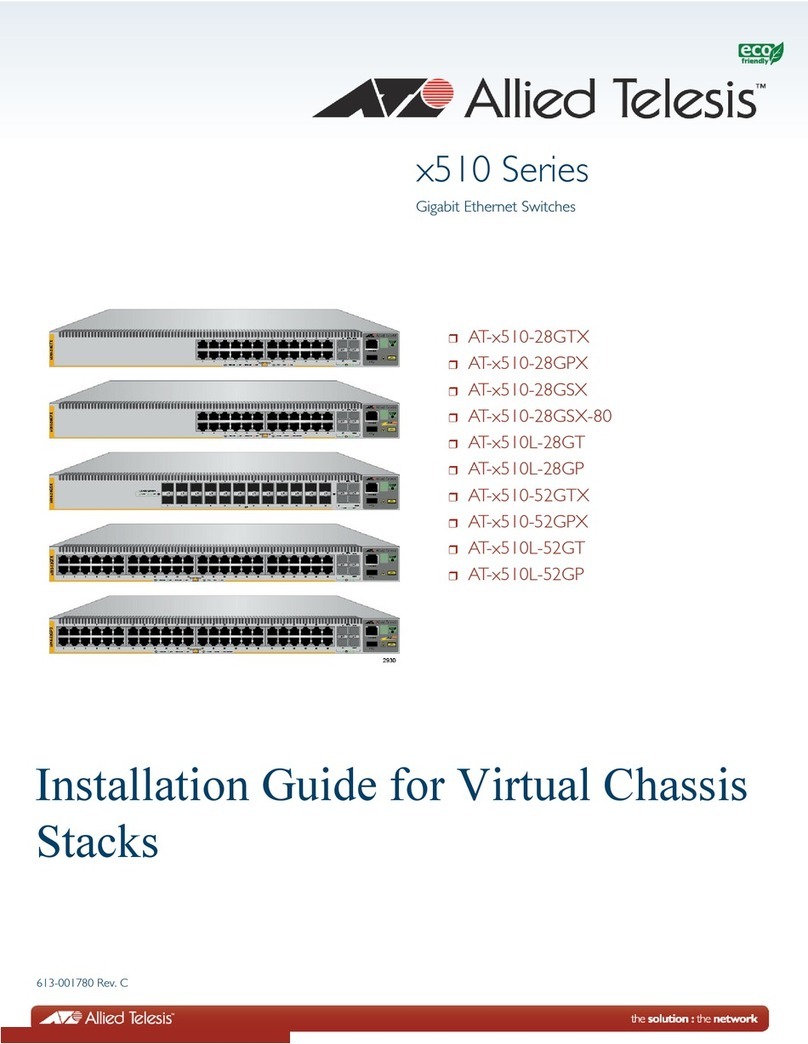 Allied Telesis AT-x510-28GTX User manual