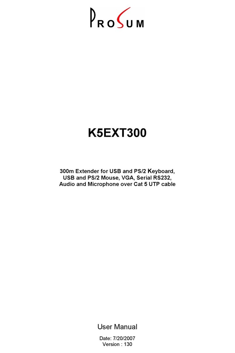 ProSum K5EXT300 user manual