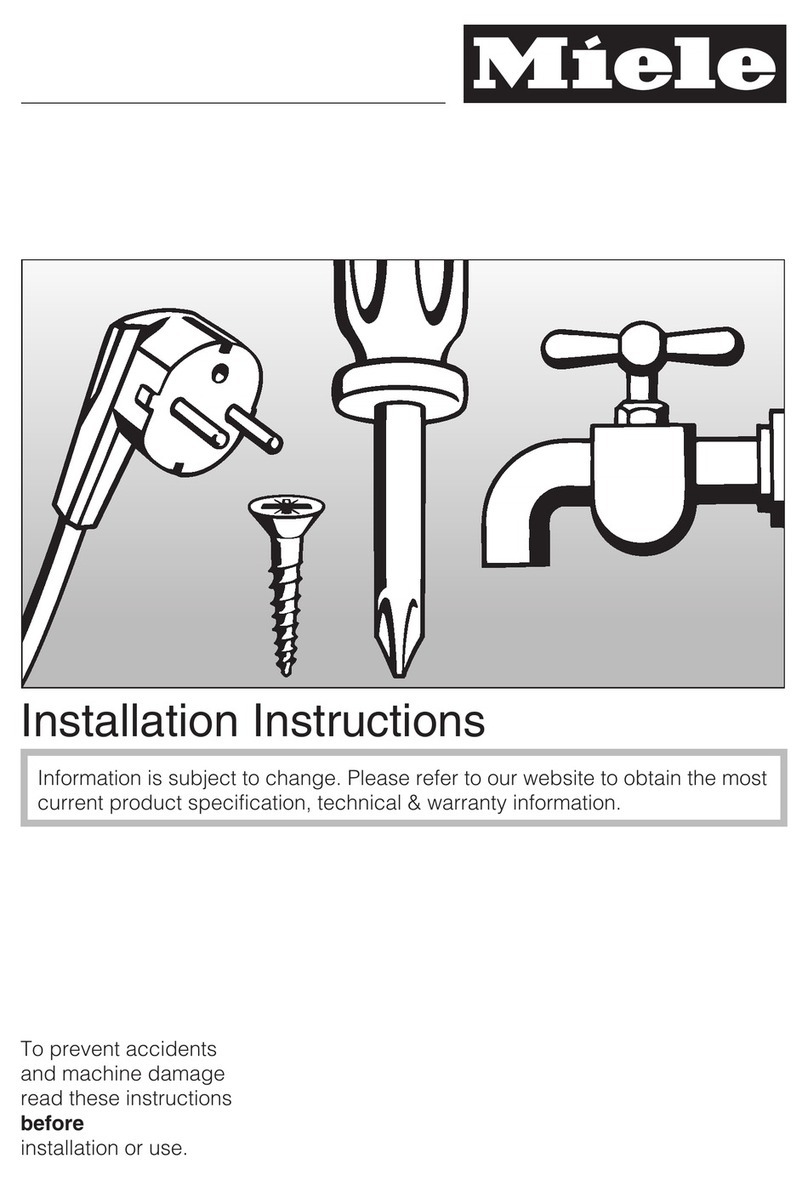 Miele K 1803 Vi User manual Miele K 1803 Vi User manual
