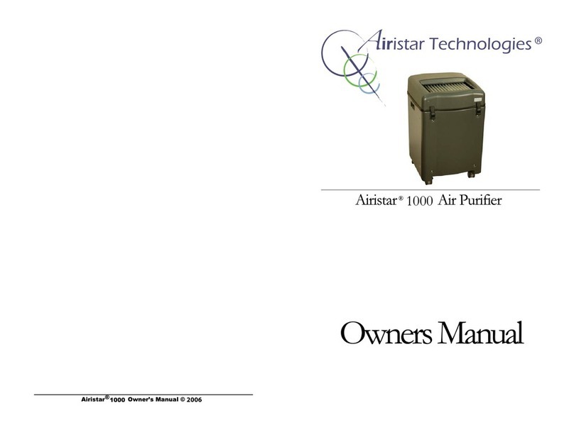 Airistar Technologies Airistar 1000 owner's manual Airistar Technologies Airistar 1000 owner's manual