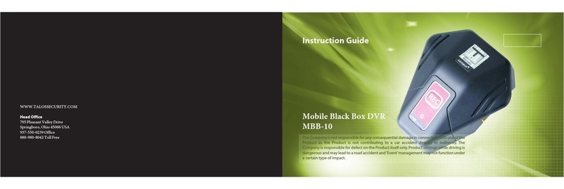 Talos Security MBB-10 Instruction guide
