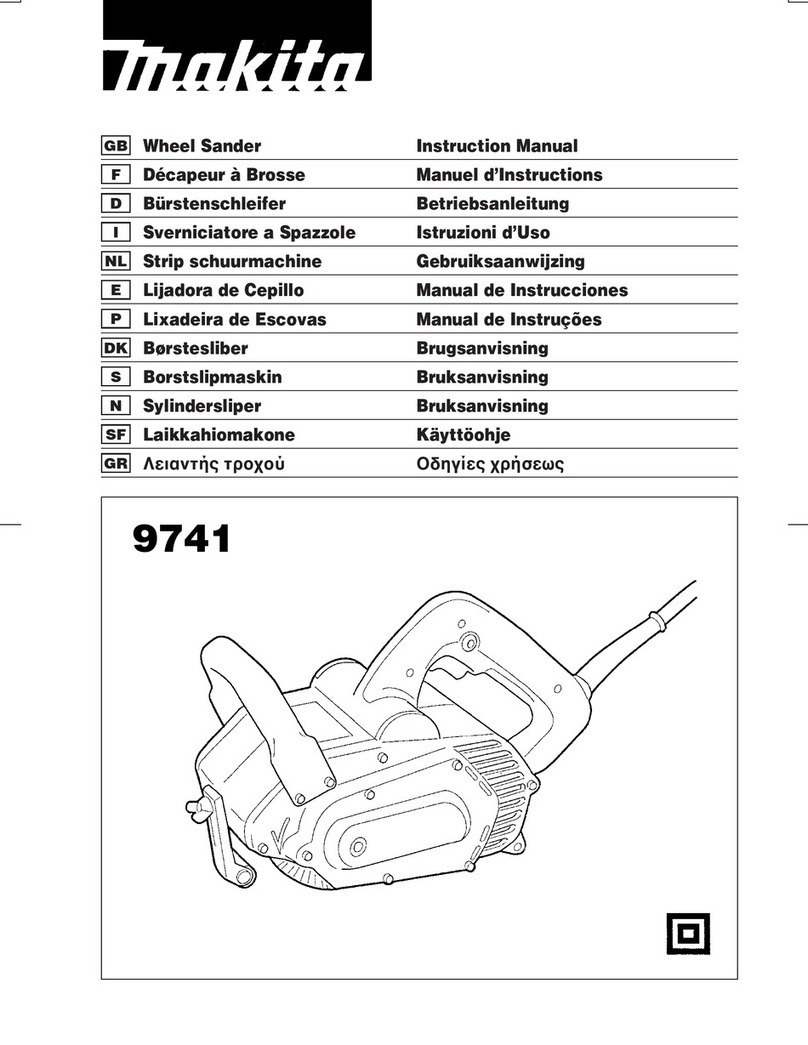 Makita 9741 User manual Makita 9741 User manual