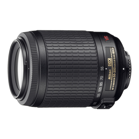 Nikon AF-S DX VR Zoom-Nikkor 55-200mm f/4-5.6G... instruction manual