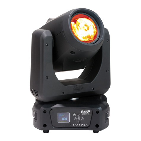 Elation RAYZOR BEAM 2R user manual