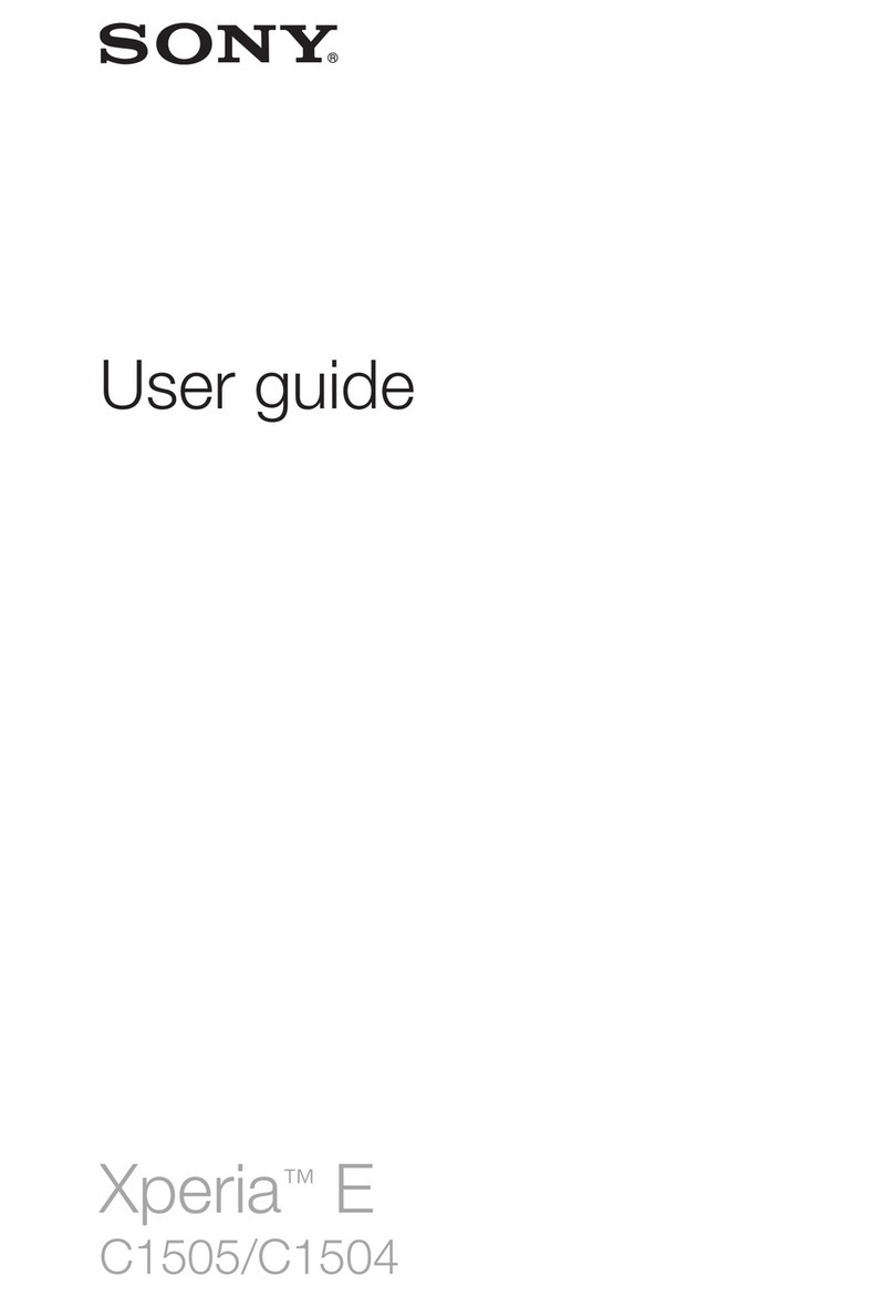 Sony Xperia E C1504 User manual