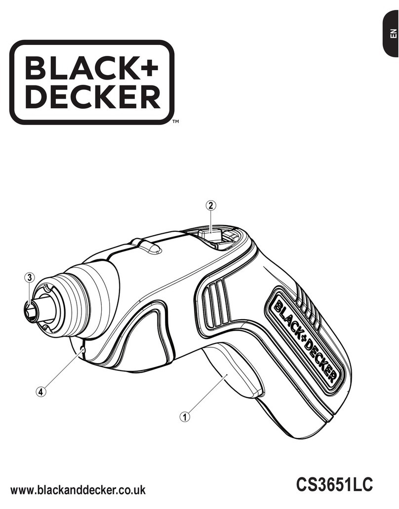 Black & Decker CS3651LC User manual