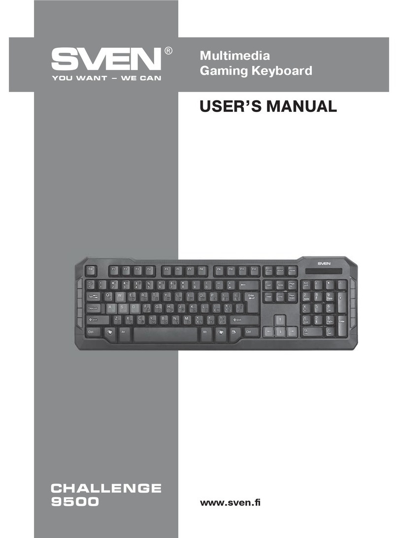 Sven Challenge 9500 User manual