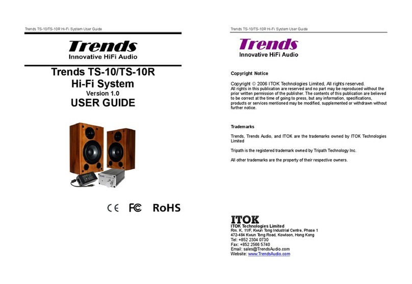 Trends Audio TS-10 user guide