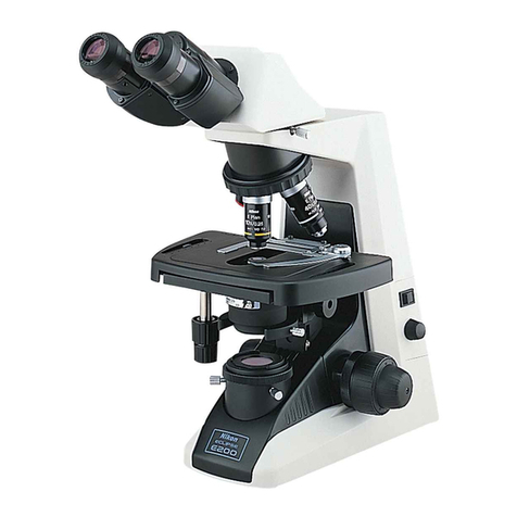 Nikon ECLIPSE E200 MV Series User manual