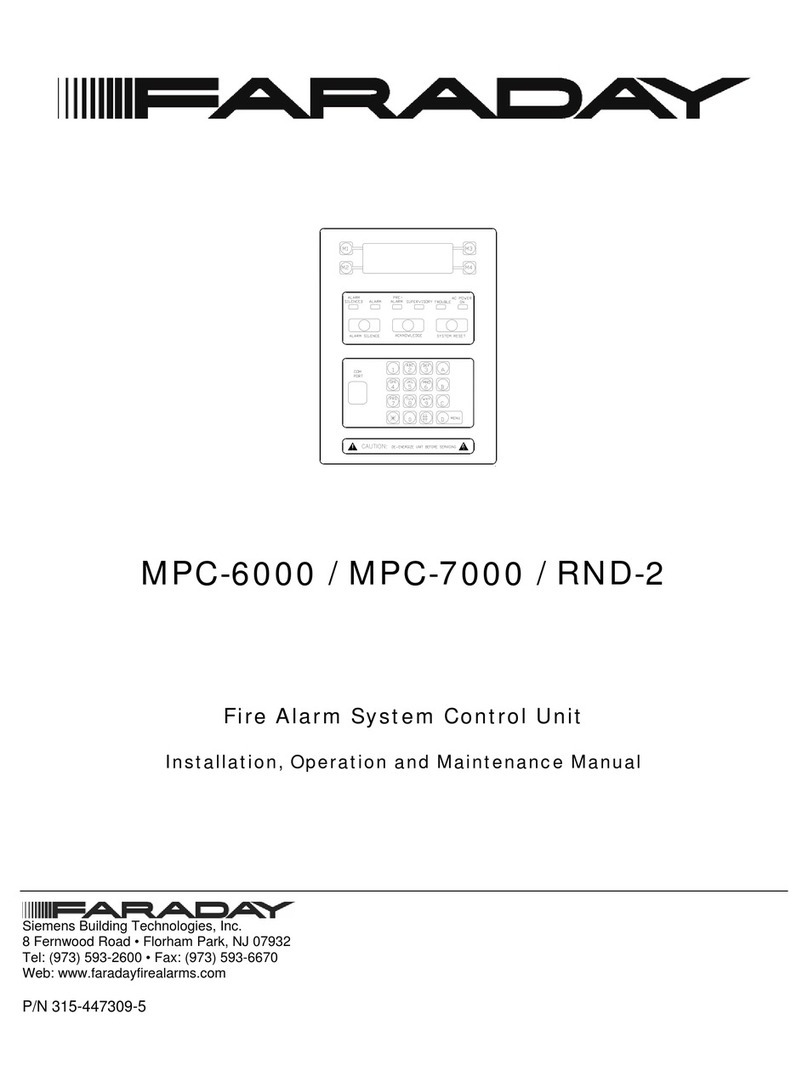 Faraday MPC-6000 Installation, operation and maintenance manual Faraday MPC-6000 Installation, operation and maintenance manual
