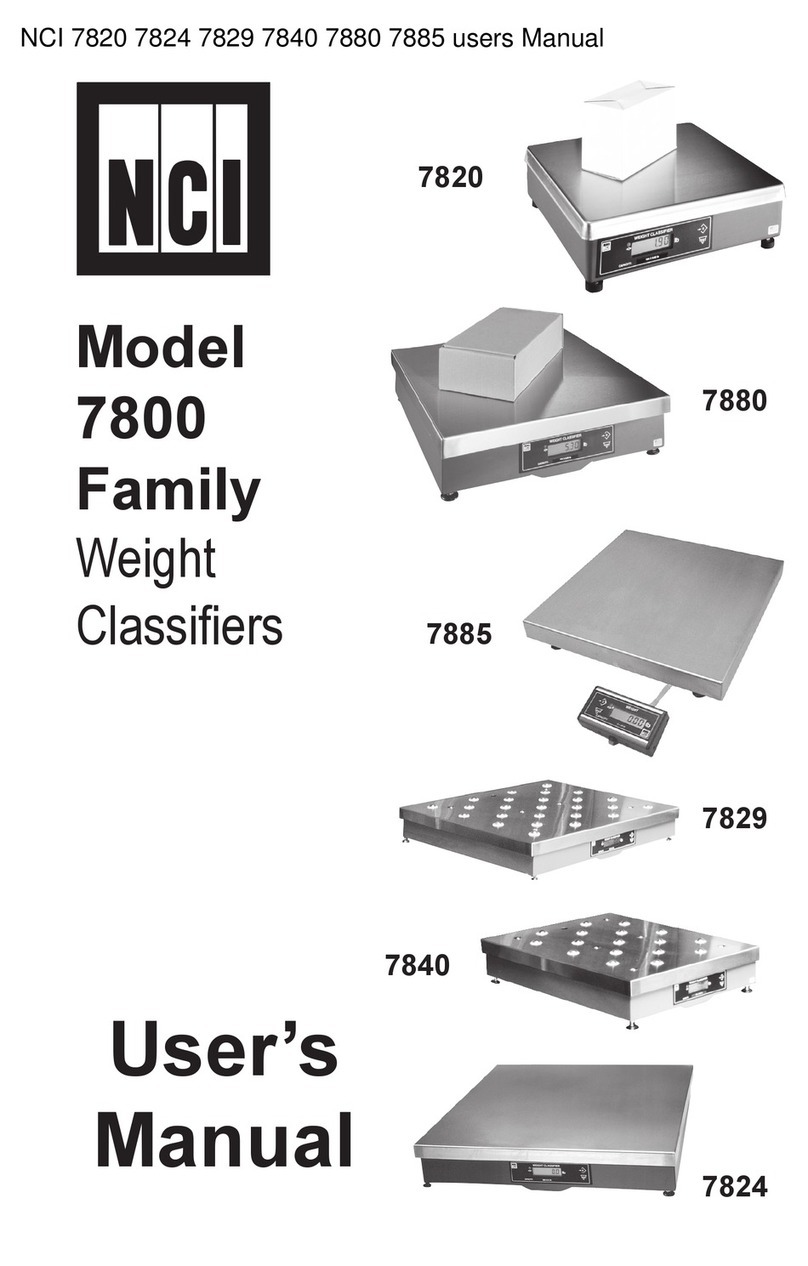 NCI 7820 B user manual NCI 7820 B user manual