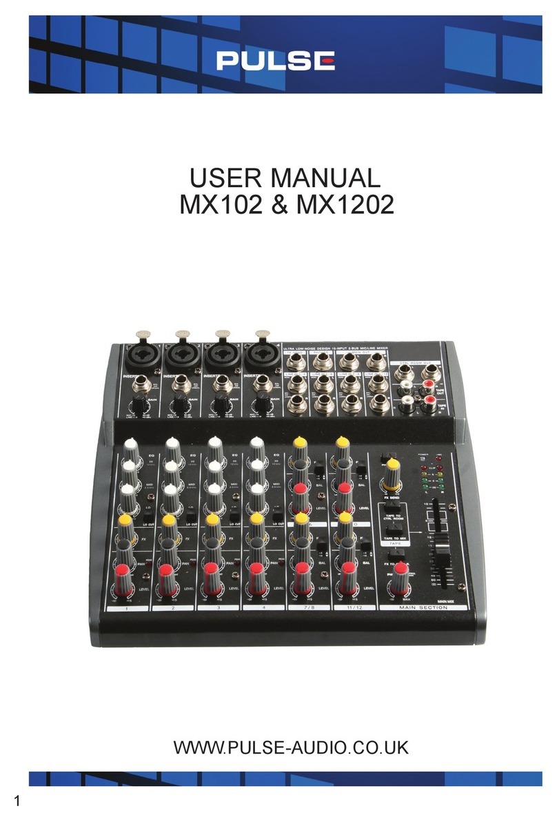 PULSE+ MX102 user manual