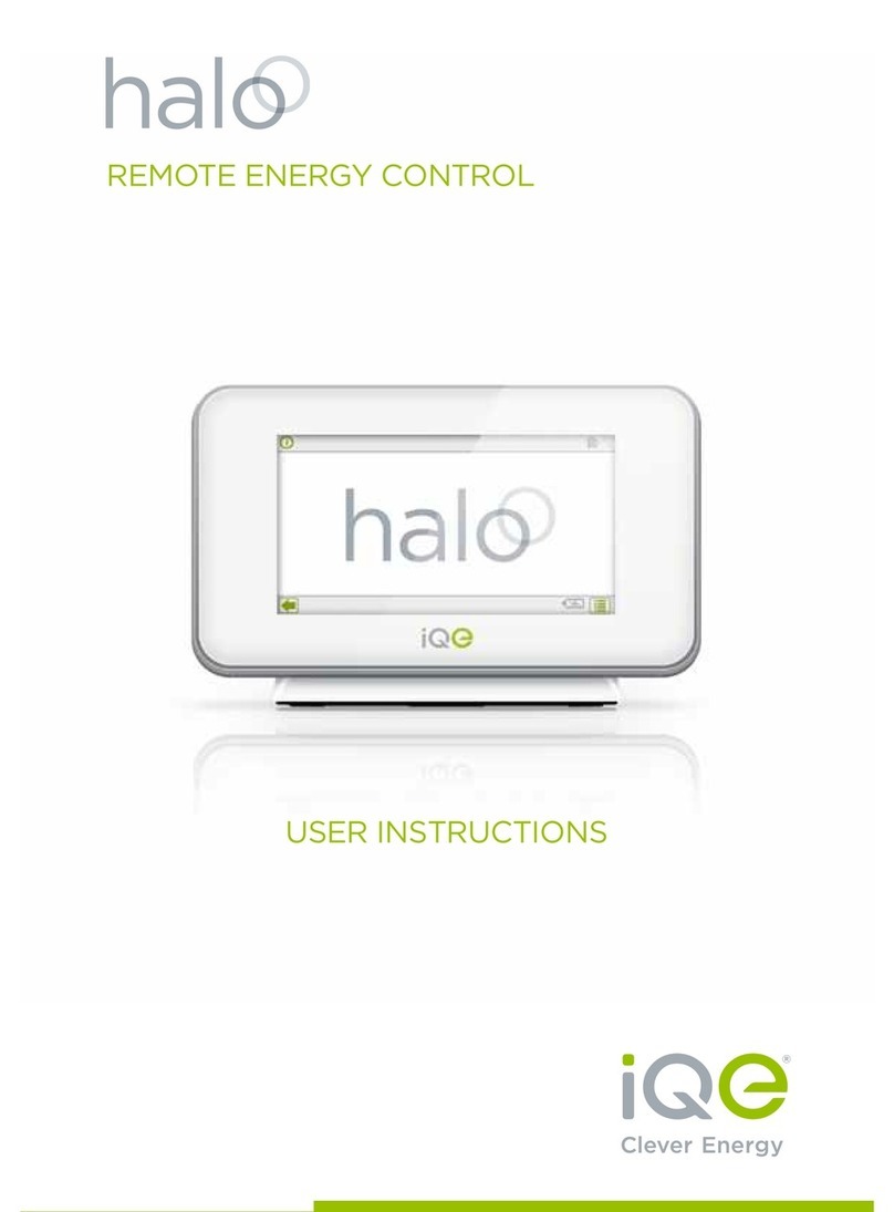 iQe HALO User instructions