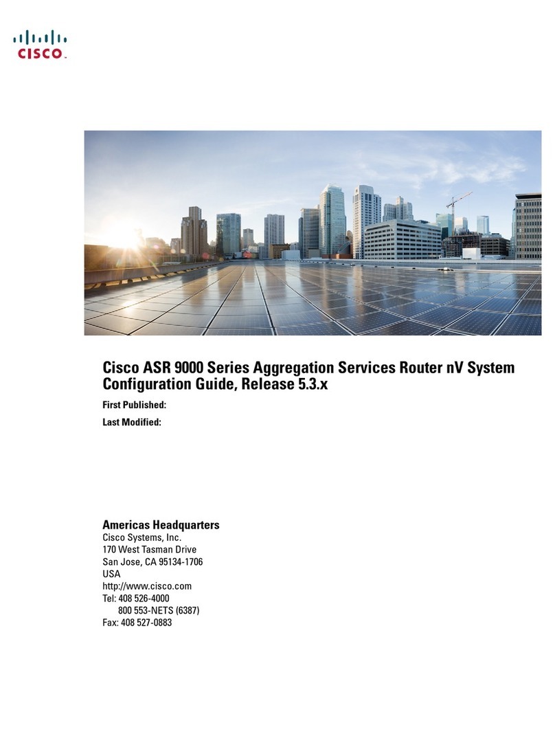 Cisco ASR 9000 Series User manual
