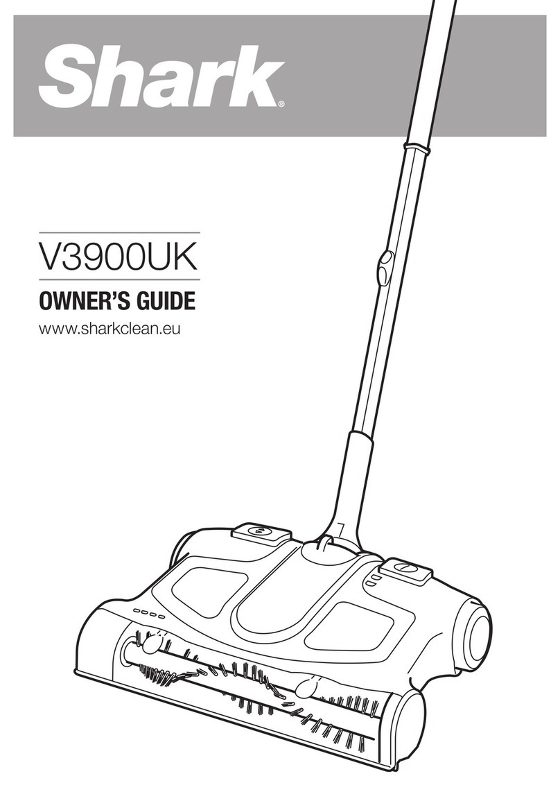 Shark V3900UK owner's guide