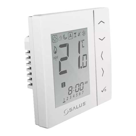 Salus VS10W Installer's/user's manual