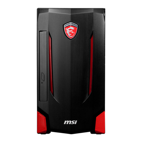 MSI Nightblade MI MS-B089 User manual