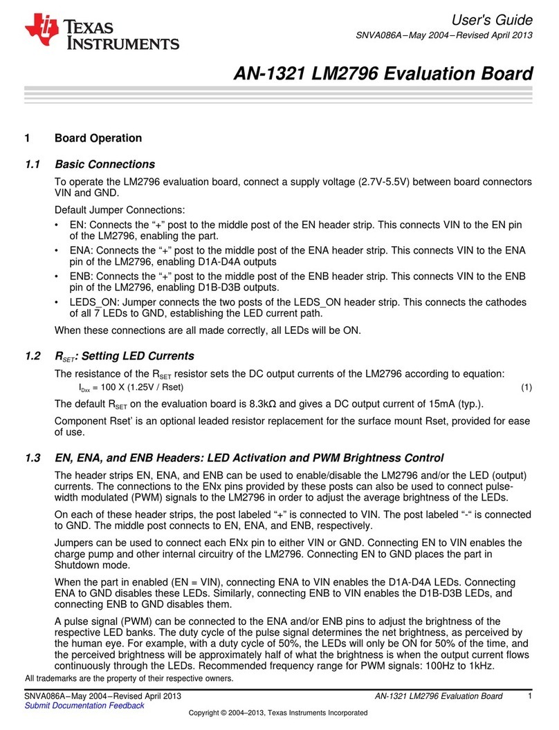 Texas Instruments LM2796 User manual
