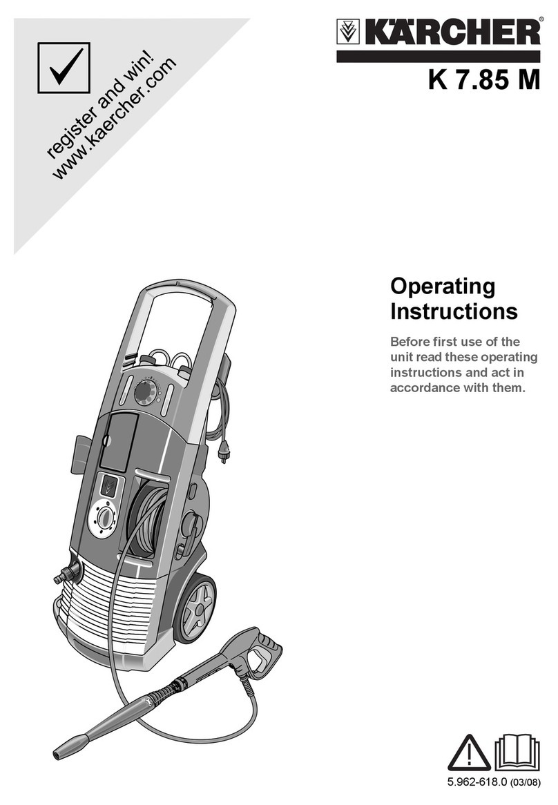 Kärcher K 7.85 M operating instructions