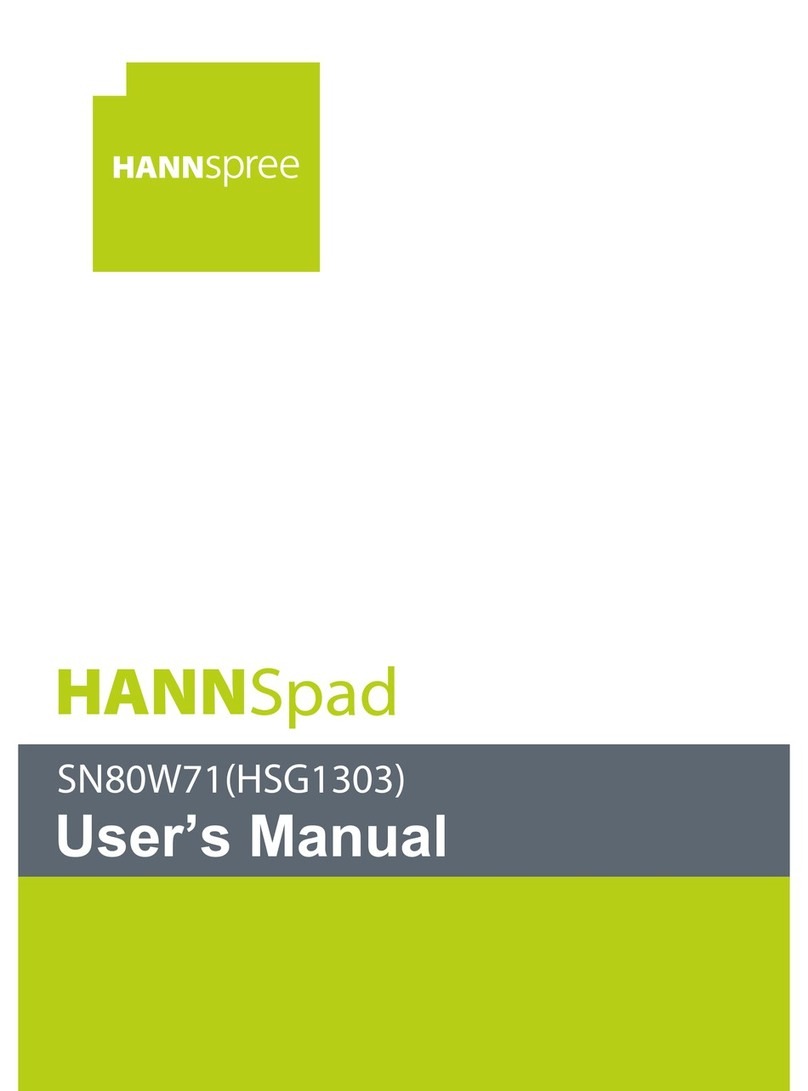 HANNspree SN80W71 user manual