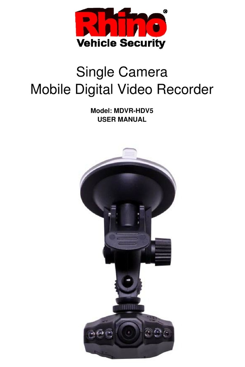 RHINO MDVR-HDV5 user manual