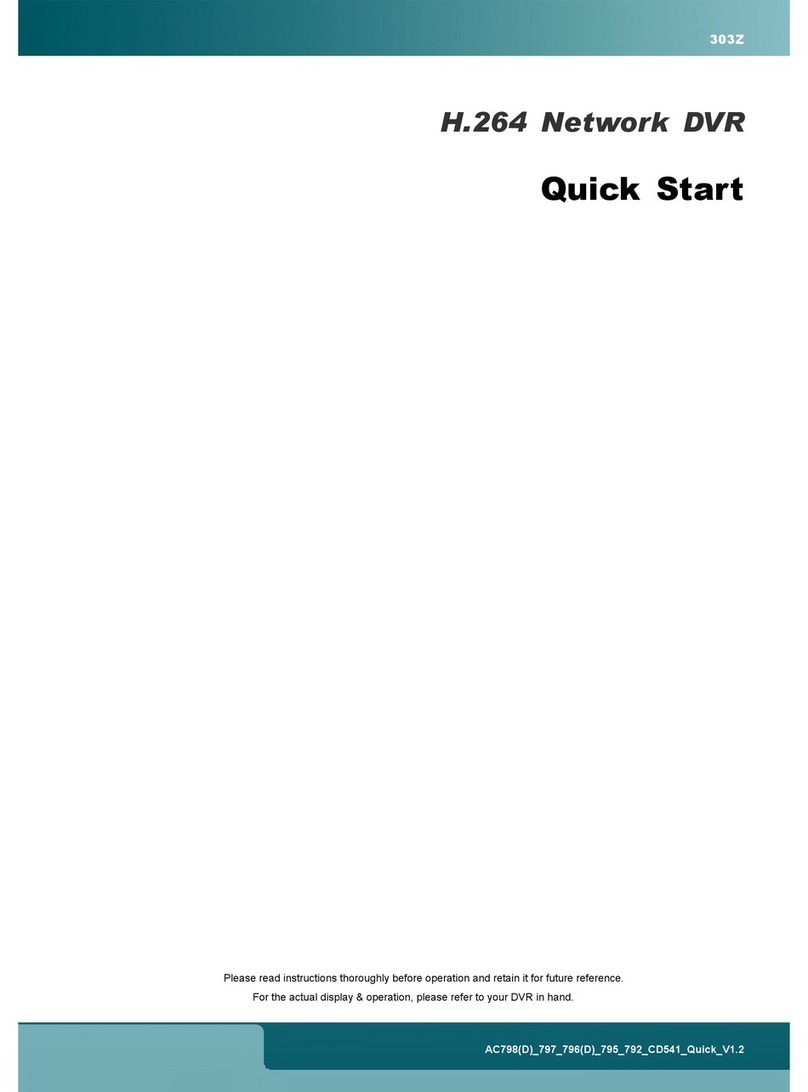 Avtech AVC796 User manual