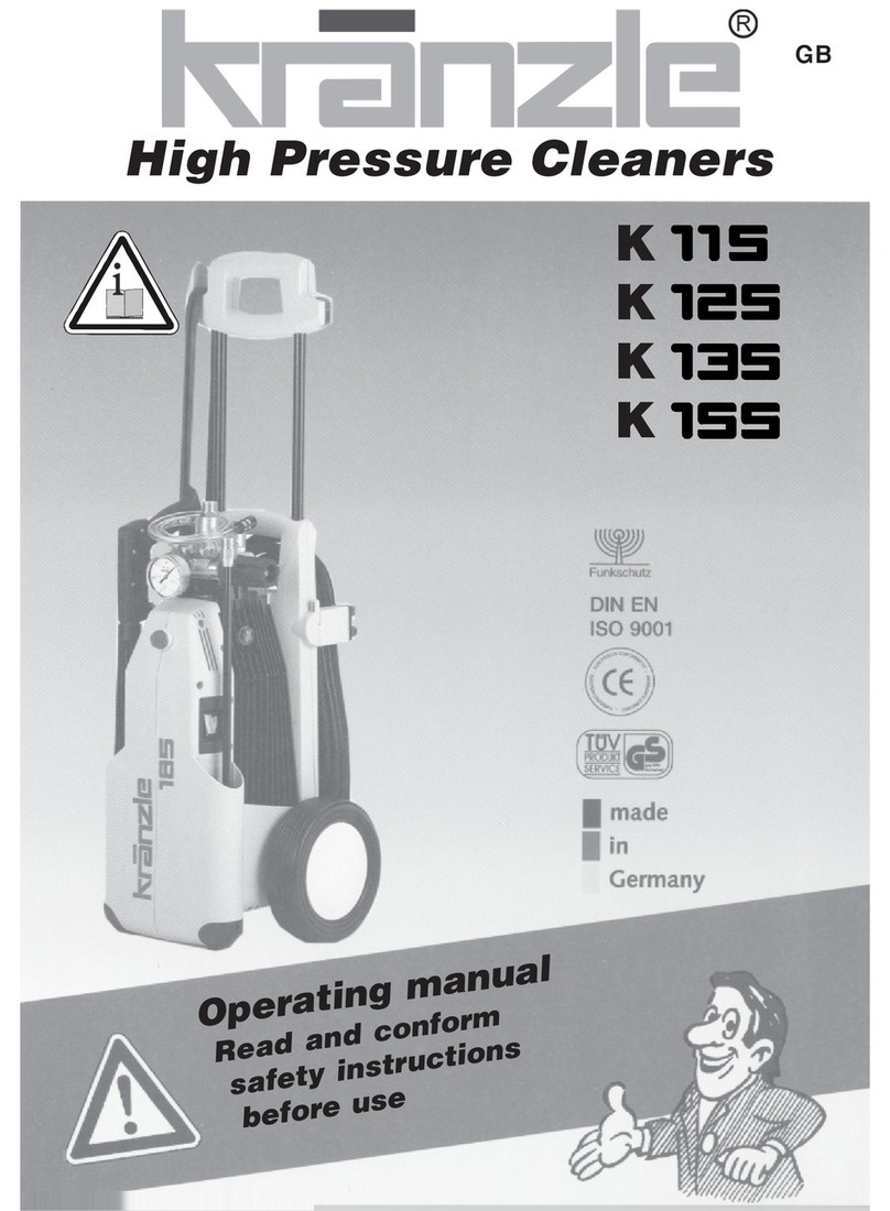 Kranzle K115 User manual