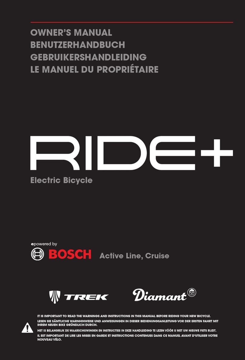 Trek RIDE+ owner's manual